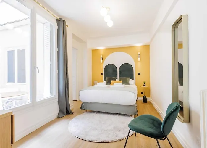 Apartmán 3 Min From Haussmann, Sleeps 6 , 2bdr Paříž